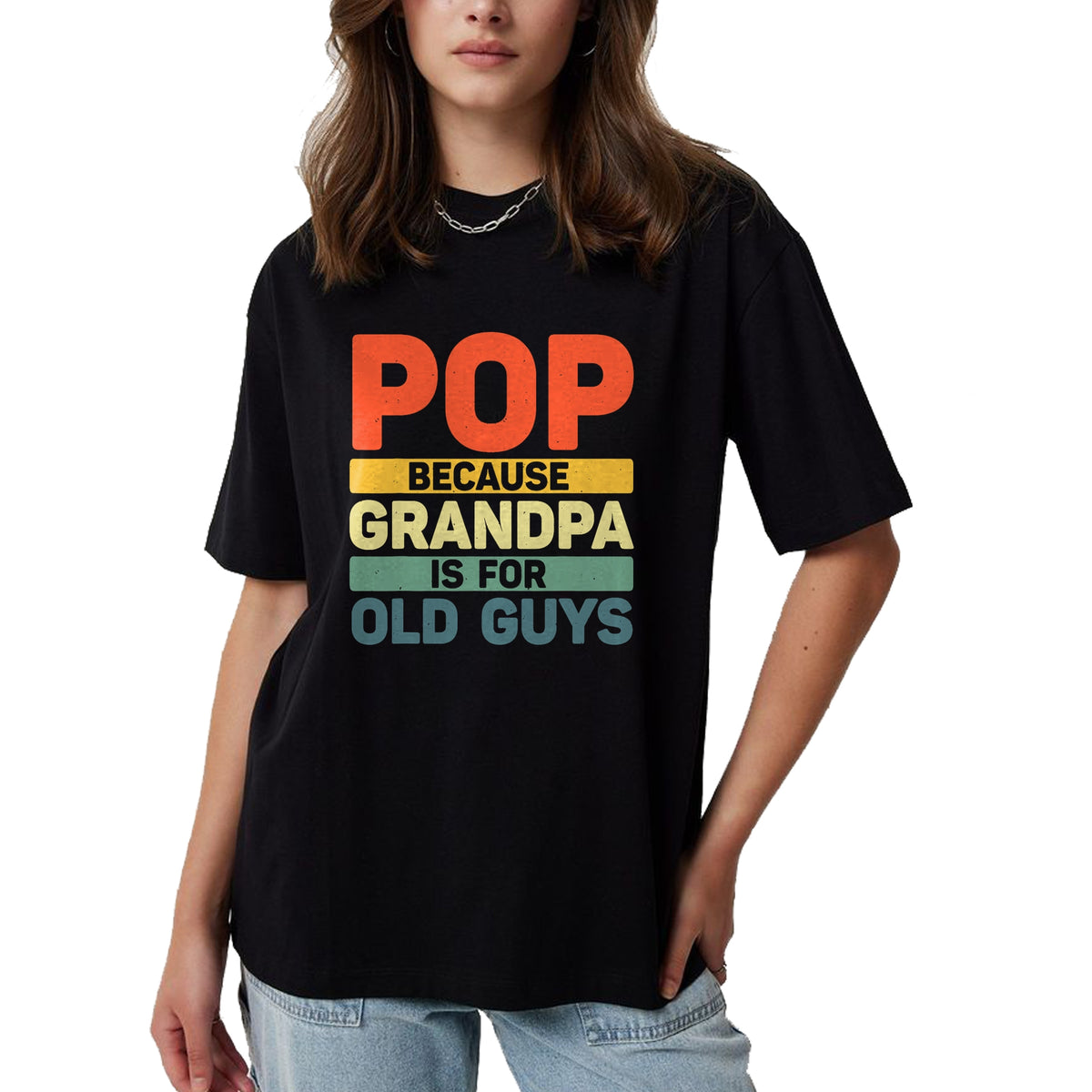 Best Grandpa Shirt, Proud Grandpa Unisex T-Shirt/Hoodie/Sweatshirt HLT00 -Best Pop Design For Grandpa From Grandkids Father's Day Pop T-Shirt
