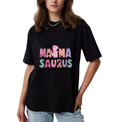 Best Dinosaur Lover Shirt, Funny Dinosaur UnisexT-Shirt/Hoodie/Sweatshirt HLT00 - Mama Saurus Mom Dinosaur Three Rex Birthday Boy Girl T-Shirt