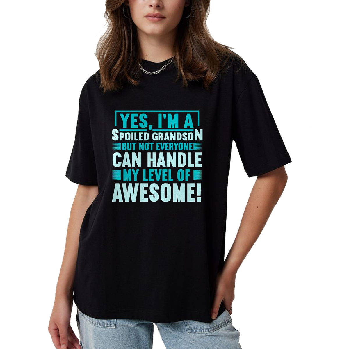 Best Grandpa Shirt, Proud Grandpa Unisex T-Shirt/Hoodie/Sweatshirt HLT00 - Grandma Spoiled Grandson Grandparents T-Shirt