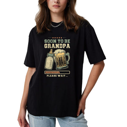 Best Grandpa Shirt, Proud Grandpa Unisex T-Shirt/Hoodie/Sweatshirt HLT00 - Soon To Be Grandpa, Baby Announcement, Expecting Grandfather T-Shirt