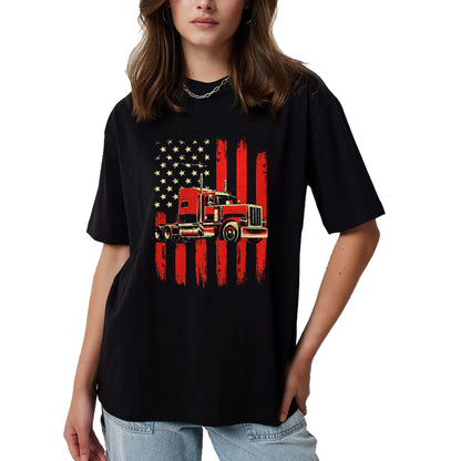 Best Truck Driver Life Shirt, Funny Trucker UnisexT-Shirt/Hoodie/Sweatshirt HLT00 - American Trucker - Semi Truck Driver Trucking Big Rig T-Shirt
