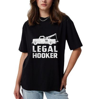 Best Truck Driver Life Shirt, Funny Trucker UnisexT-Shirt/Hoodie/Sweatshirt HLT00 - Funny Tow Truck Shirt, Hooking Vehicle Towing Tee Gift T-Shirt