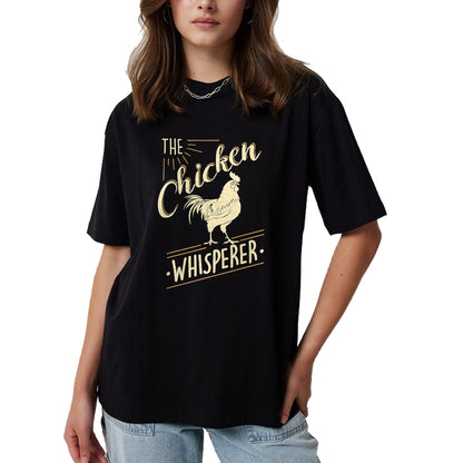 Best Farmer Life Shirt, Funny Farmer UnisexT-Shirt/Hoodie/Sweatshirt HLT00 - The Chicken Whisperer Funny Chicken Lover Farming T-Shirt T-Shirt