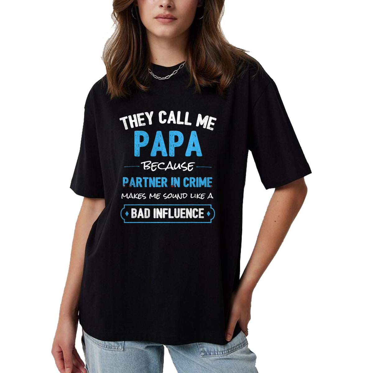 Best Grandpa Shirt, Proud Grandpa Unisex T-Shirt/Hoodie/Sweatshirt HLT00 - Funny Grandpa Papa Partner In Crime Dad T-Shirt
