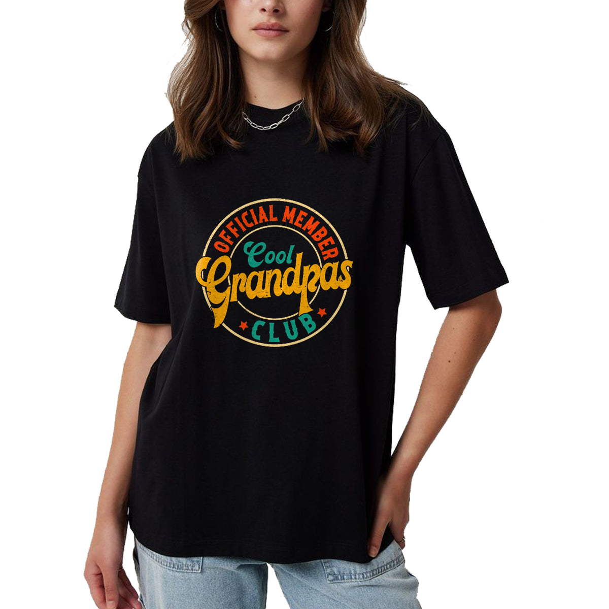 Best Grandpa Shirt, Proud Grandpa Unisex T-Shirt/Hoodie/Sweatshirt HLT00 - Cool Grandpas Club Official Member Father's Day T-Shirt