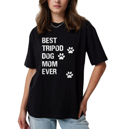 Dog Love Shirt, Dog Lover Gift T-Shirt/Hoodie/Sweatshirt HLT00 - Tripod 3 Legged Dog Owner Novelty Dog Mom T-Shirt