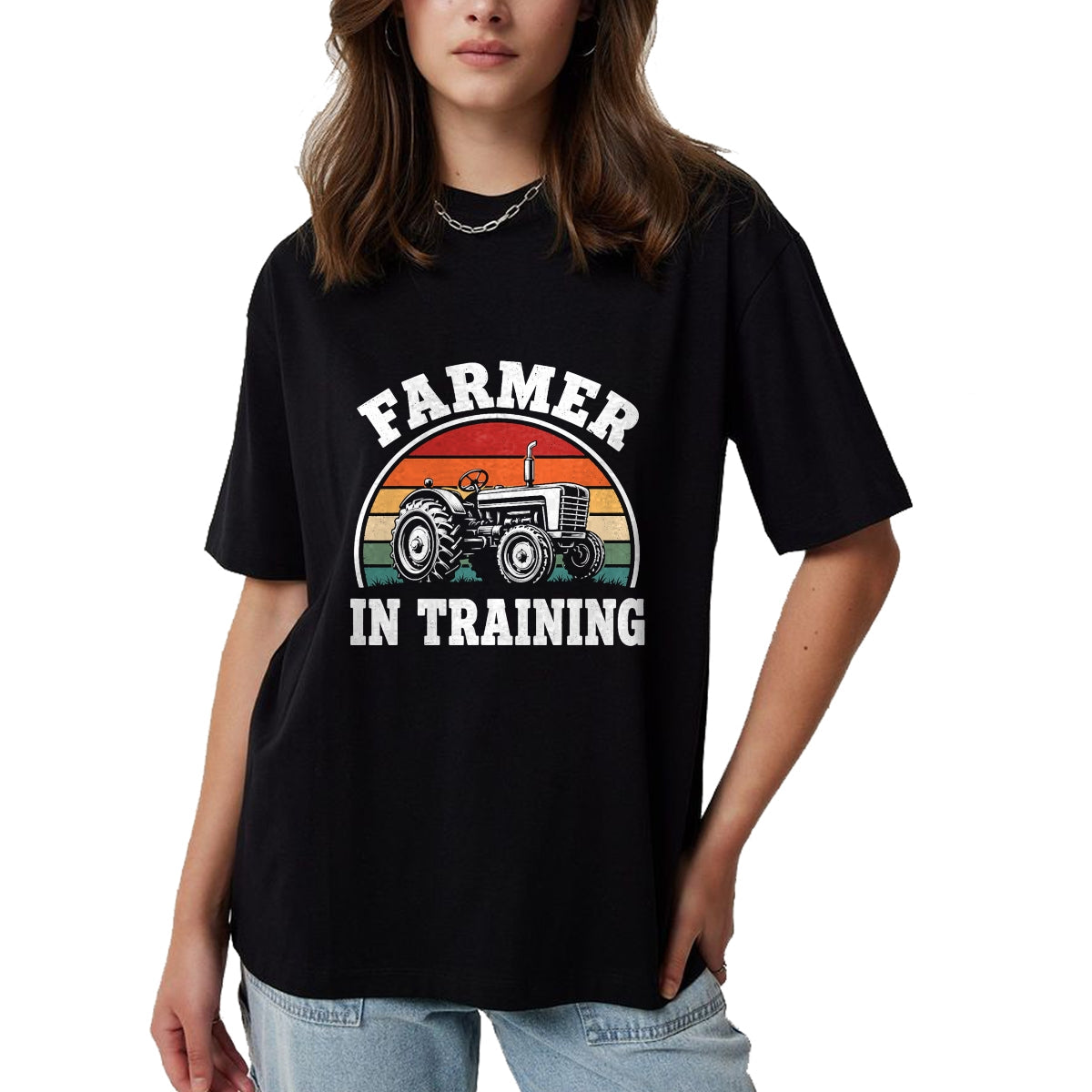 Best Farmer Life Shirt, Funny Farmer UnisexT-Shirt/Hoodie/Sweatshirt HLT00 - Farmer in Training Shirt Boys Girls Kids Tractor Farming T-Shirt