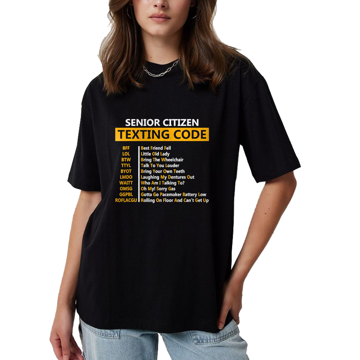 Best Grandpa Shirt, Proud Grandpa Unisex T-Shirt/Hoodie/Sweatshirt HLT00 - Funny Senior Citizen's Texting Code Design Gift for Grandpa T-Shirt