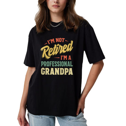 Best Grandpa Shirt, Proud Grandpa Unisex T-Shirt/Hoodie/Sweatshirt HLT00 - Grandpa For Men Funny Fathers Day Retired Grandpa T-Shirt