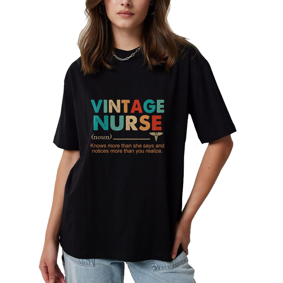 Funny Nurse Shirt, Nurse Unisex T-Shirt/Hoodie/Sweatshirt HLT00 - Vintage nurse T-Shirt
