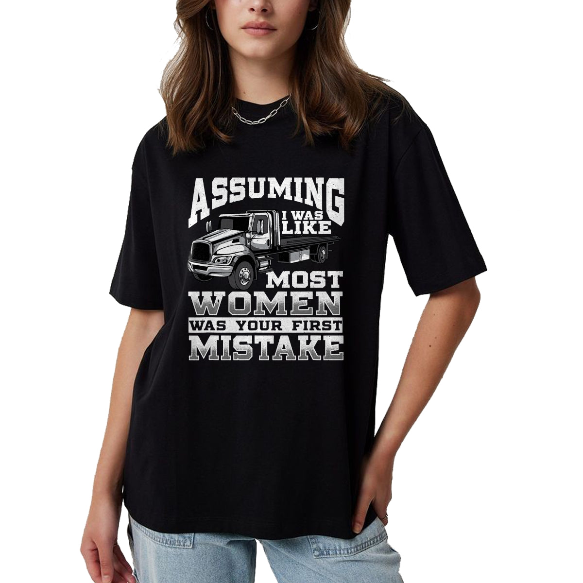 Best Truck Driver Life Shirt, Funny Trucker UnisexT-Shirt/Hoodie/Sweatshirt HLT00 - Female Tow Truck Driver Women Tow Truck T-Shirt