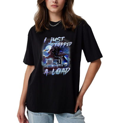 Best Truck Driver Life Shirt, Funny Trucker UnisexT-Shirt/Hoodie/Sweatshirt HLT00 - Funny Trucker Gifts Men Husband Semi Trailer Truck Driver T-Shirt