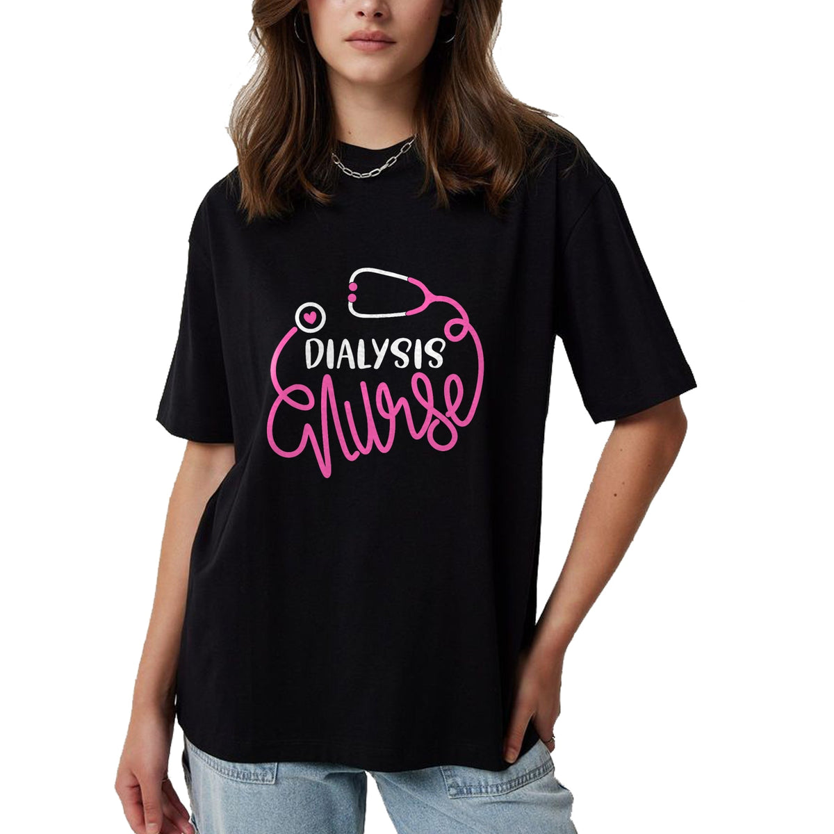 Funny Nurse Shirt, Nurse Unisex T-Shirt/Hoodie/Sweatshirt HLT00 - Dialysis Nurse Funny nephrology nursing Department Nurse T-Shirt