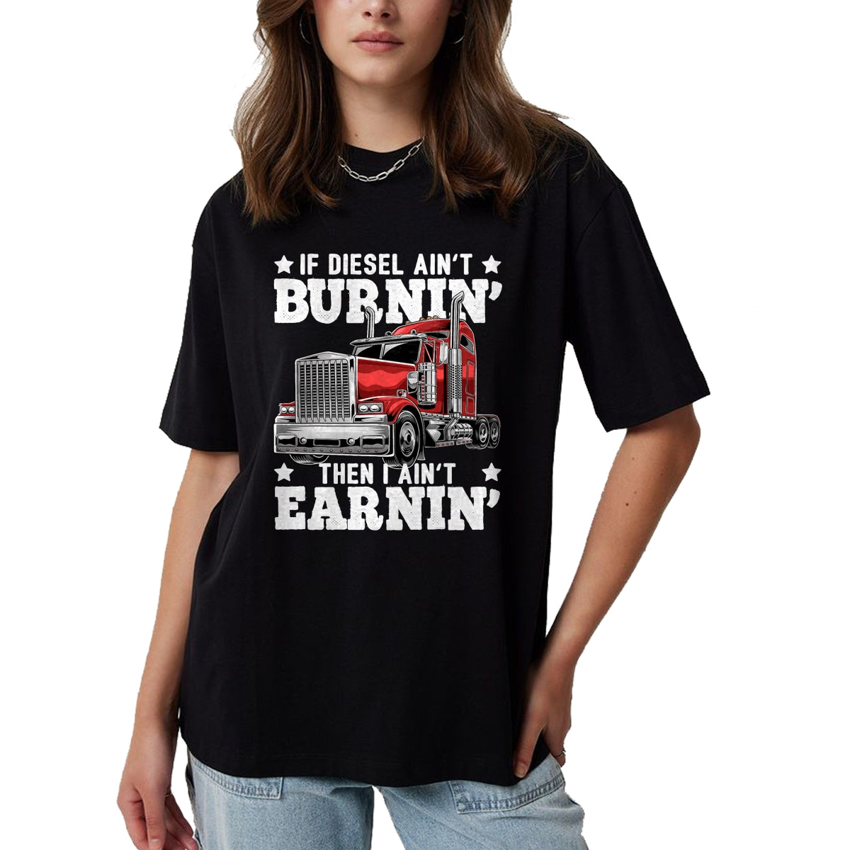 Best Truck Driver Life Shirt, Funny Trucker UnisexT-Shirt/Hoodie/Sweatshirt HLT00 - Funny Diesel Trucker Big Rig Semi-Trailer Truck Driver Gift T-Shirt