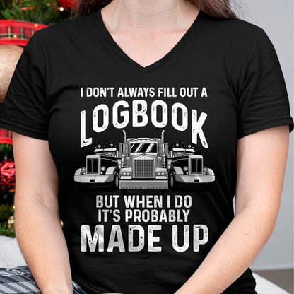 Best Truck Driver Life Shirt, Funny Trucker UnisexT-Shirt/Hoodie/Sweatshirt HLT00 - Best Truck Driver Art For Men Dad Women Trucking CDL Trucker T-Shirt (6)