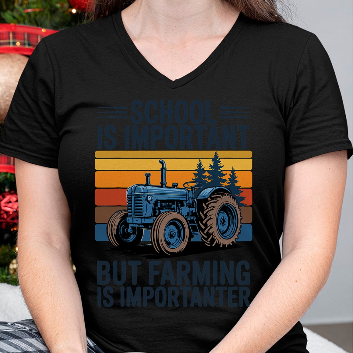 Best Farmer Life Shirt, Funny Farmer UnisexT-Shirt/Hoodie/Sweatshirt HLT00 - Farm Shirt But Farming is Importanter Farmer Tractor Farming T-Shirt