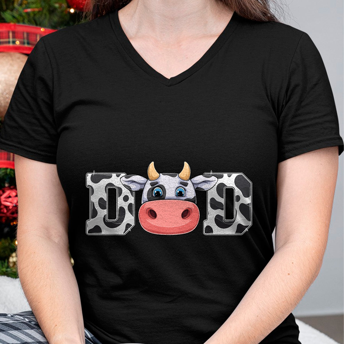 Best Farmer Life Shirt, Funny Farmer UnisexT-Shirt/Hoodie/Sweatshirt HLT00 - Dad Cow Print Cowboy Animal Pattern Farmer Cow Father Dad T-Shirt