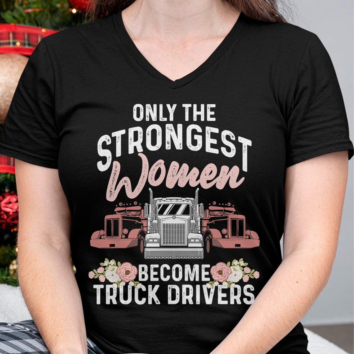 Best Truck Driver Life Shirt, Funny Trucker UnisexT-Shirt/Hoodie/Sweatshirt HLT00 - Funny Female Truck Driver Design For Women Girls Trucking T-Shirt (3)