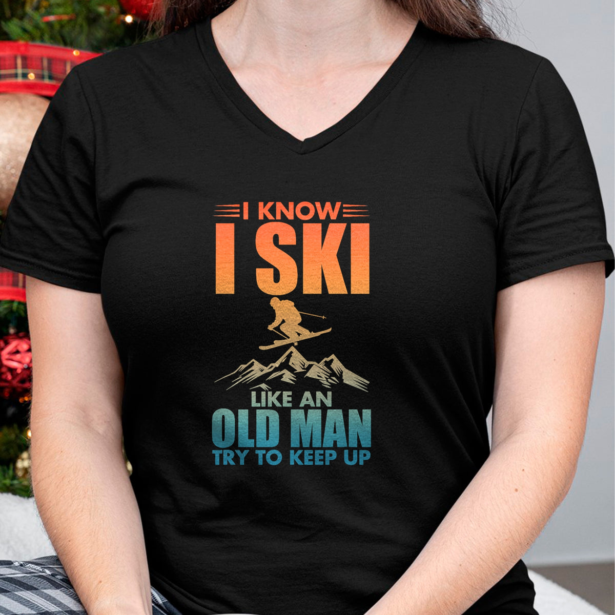 Best Grandpa Shirt, Proud Grandpa Unisex T-Shirt/Hoodie/Sweatshirt HLT00 -Best Ski Art For Grandpa Men Skiing Nordic Skier Skiing T-Shirt