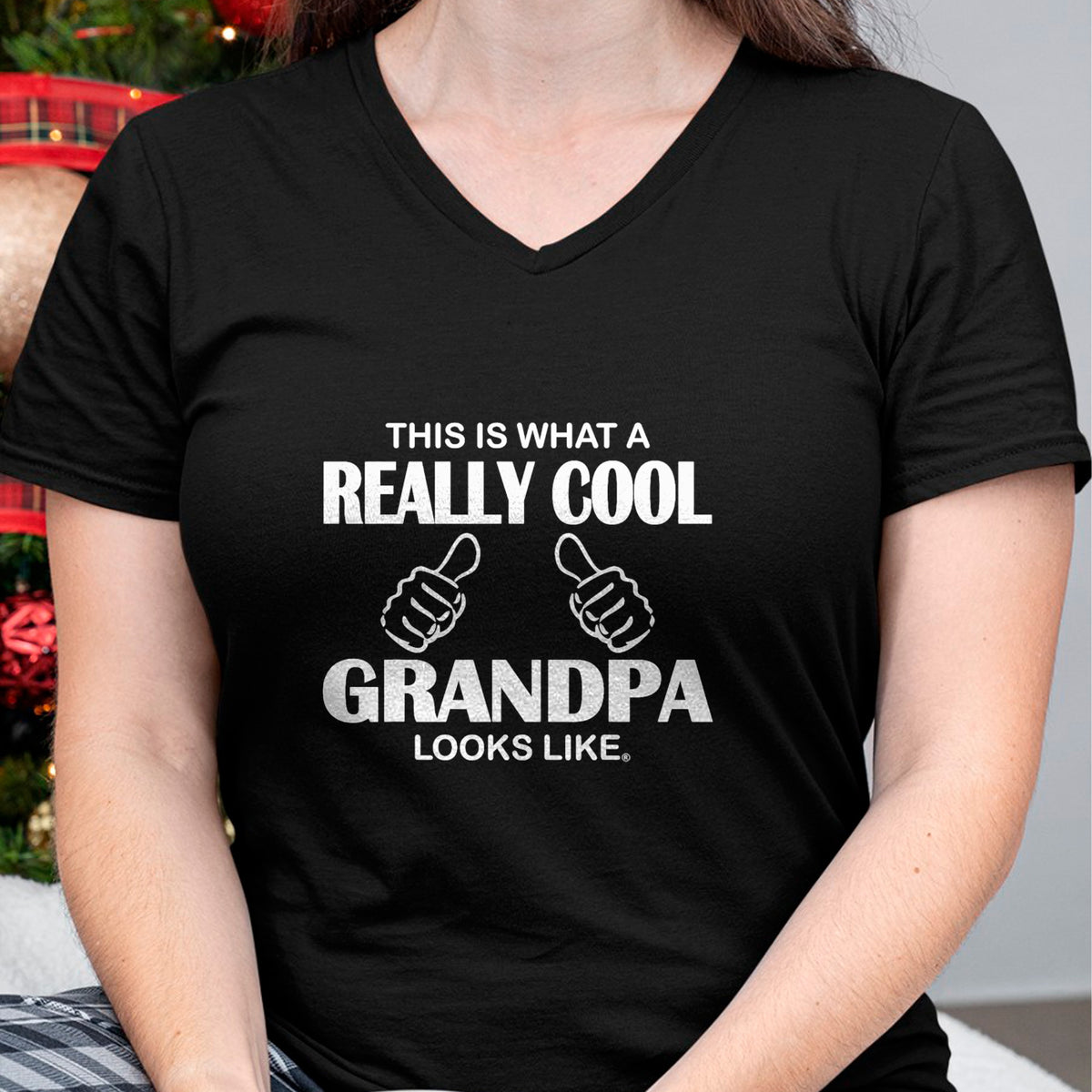 Best Grandpa Shirt, Proud Grandpa Unisex T-Shirt/Hoodie/Sweatshirt HLT00 - This Is What A Really Cool Grandpa Looks Like Funny T-Shirt T-Shirt