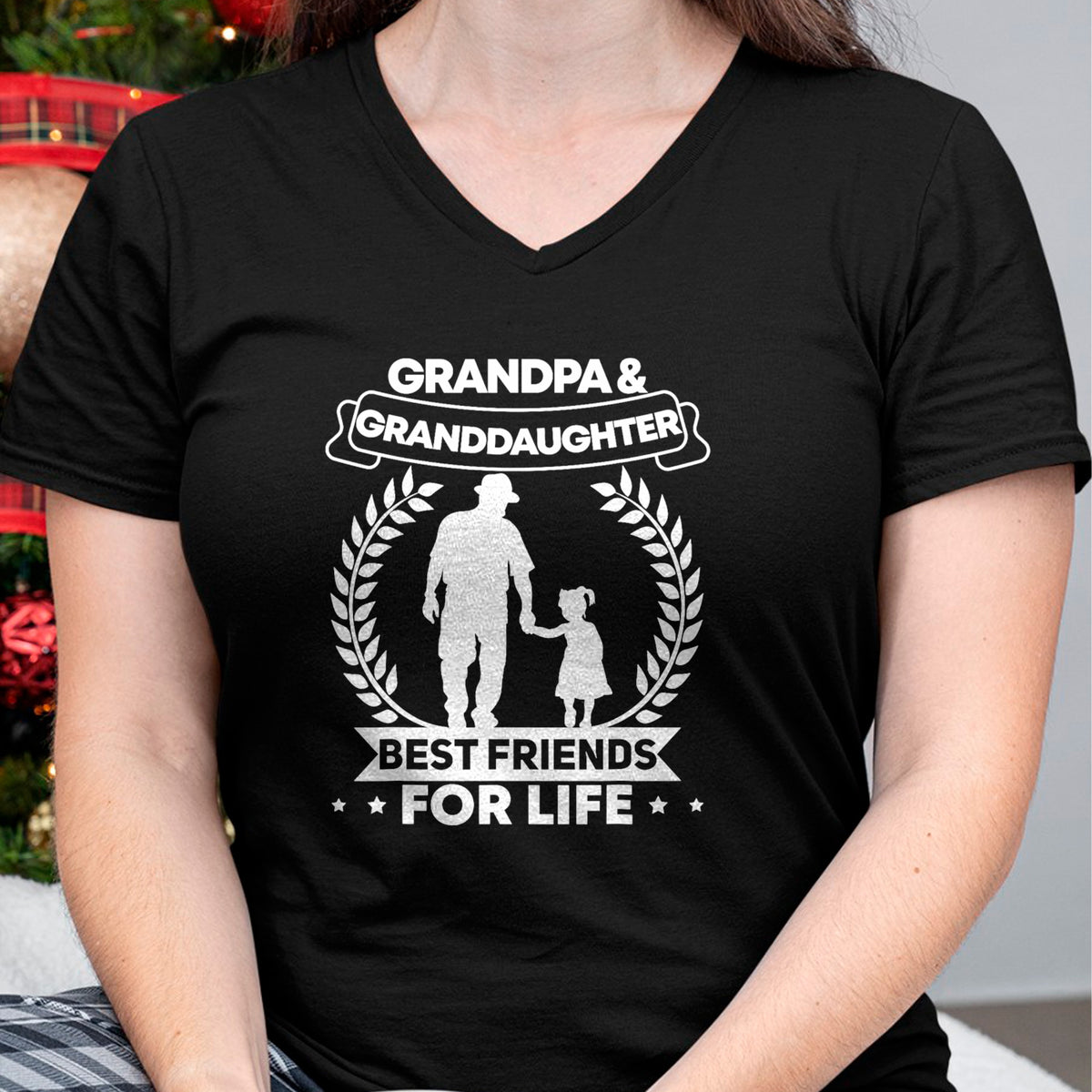 Best Grandpa Shirt, Proud Grandpa Unisex T-Shirt/Hoodie/Sweatshirt HLT00 - Grandfather Granddaughter Grandpa and Granddaughter Matching T-Shirt