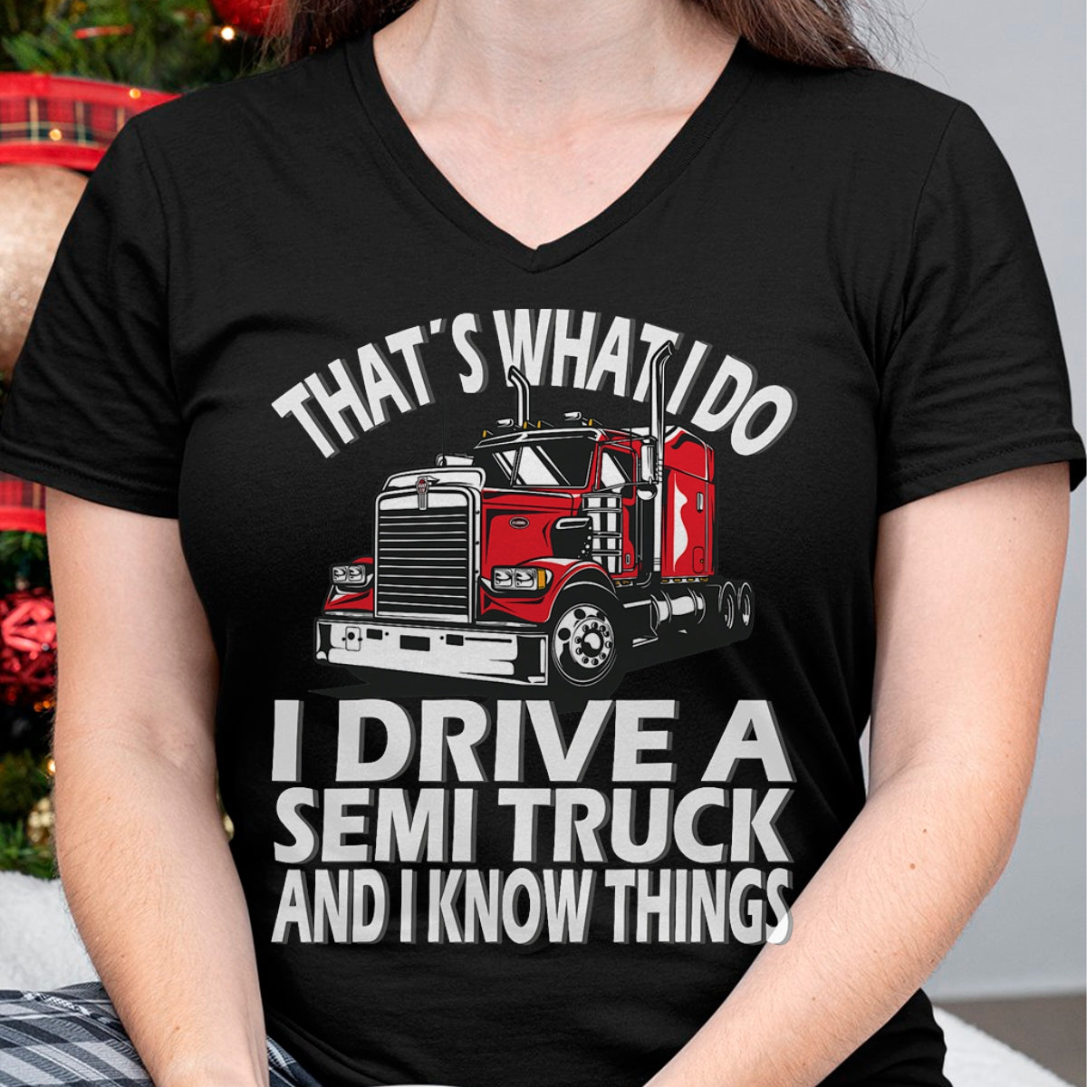 Best Truck Driver Life Shirt, Funny Trucker UnisexT-Shirt/Hoodie/Sweatshirt HLT00 - Thats what i do, Semi Truck driver T-Shirt