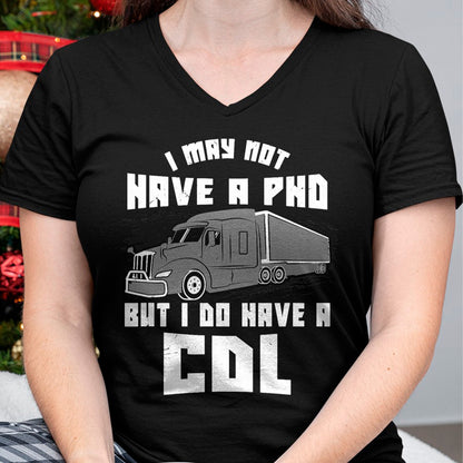 Best Truck Driver Life Shirt, Funny Trucker UnisexT-Shirt/Hoodie/Sweatshirt HLT00 - Funny Truck Driver Licence CDL Cargo Logbook Saying Gift T-Shirt