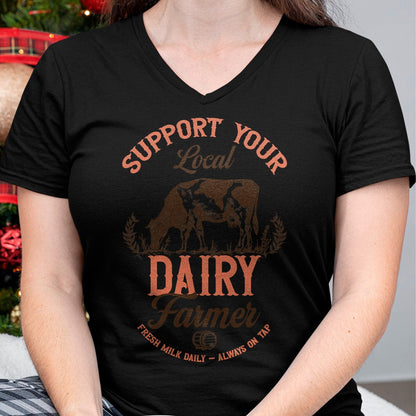 Best Farmer Life Shirt, Funny Farmer UnisexT-Shirt/Hoodie/Sweatshirt HLT00 - Funny Breast Feeding Moms Saying New Moms Breastmilk On Tap T-Shirt