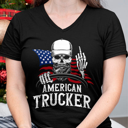 Best Truck Driver Life Shirt, Funny Trucker UnisexT-Shirt/Hoodie/Sweatshirt HLT00 - American Trucker for Patriotic Truck Driver T-Shirt