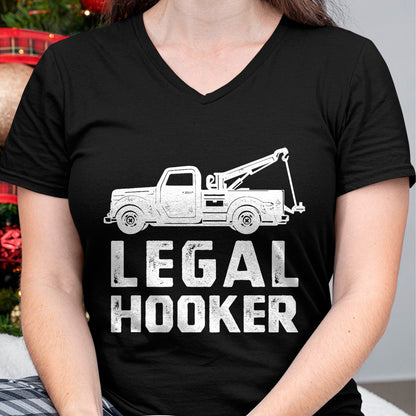 Best Truck Driver Life Shirt, Funny Trucker UnisexT-Shirt/Hoodie/Sweatshirt HLT00 - Funny Tow Truck Shirt, Hooking Vehicle Towing Tee Gift T-Shirt