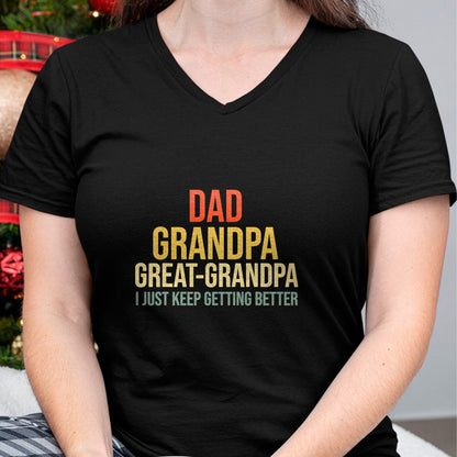Best Grandpa Shirt, Proud Grandpa Unisex T-Shirt/Hoodie/Sweatshirt HLT00 - Funny Great Grandpa for Fathers Day T-Shirt (1)