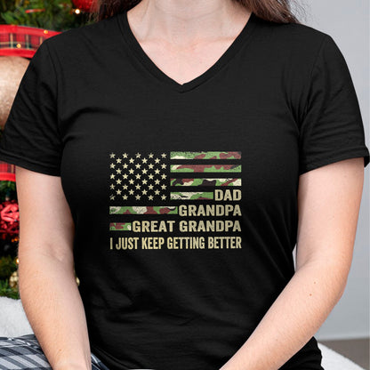 Best Grandpa Shirt, Proud Grandpa Unisex T-Shirt/Hoodie/Sweatshirt HLT00 -Fathers Day Gift from Grandkids Dad Grandpa Great Grandpa T-Shirt
