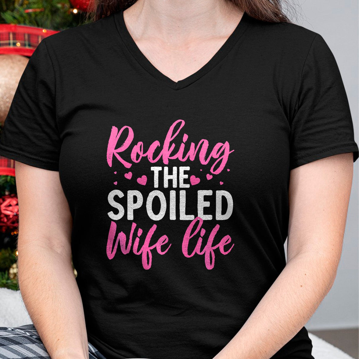 Best Wife Shirt, Wife and Husband Unisex T-Shirt/Hoodie/Sweatshirt HLT00 - Gift for wife T shirt, spoiled wife   Funny Spoiled Wife Art For Women Girls Husband Spoiled Wife Pr (31)