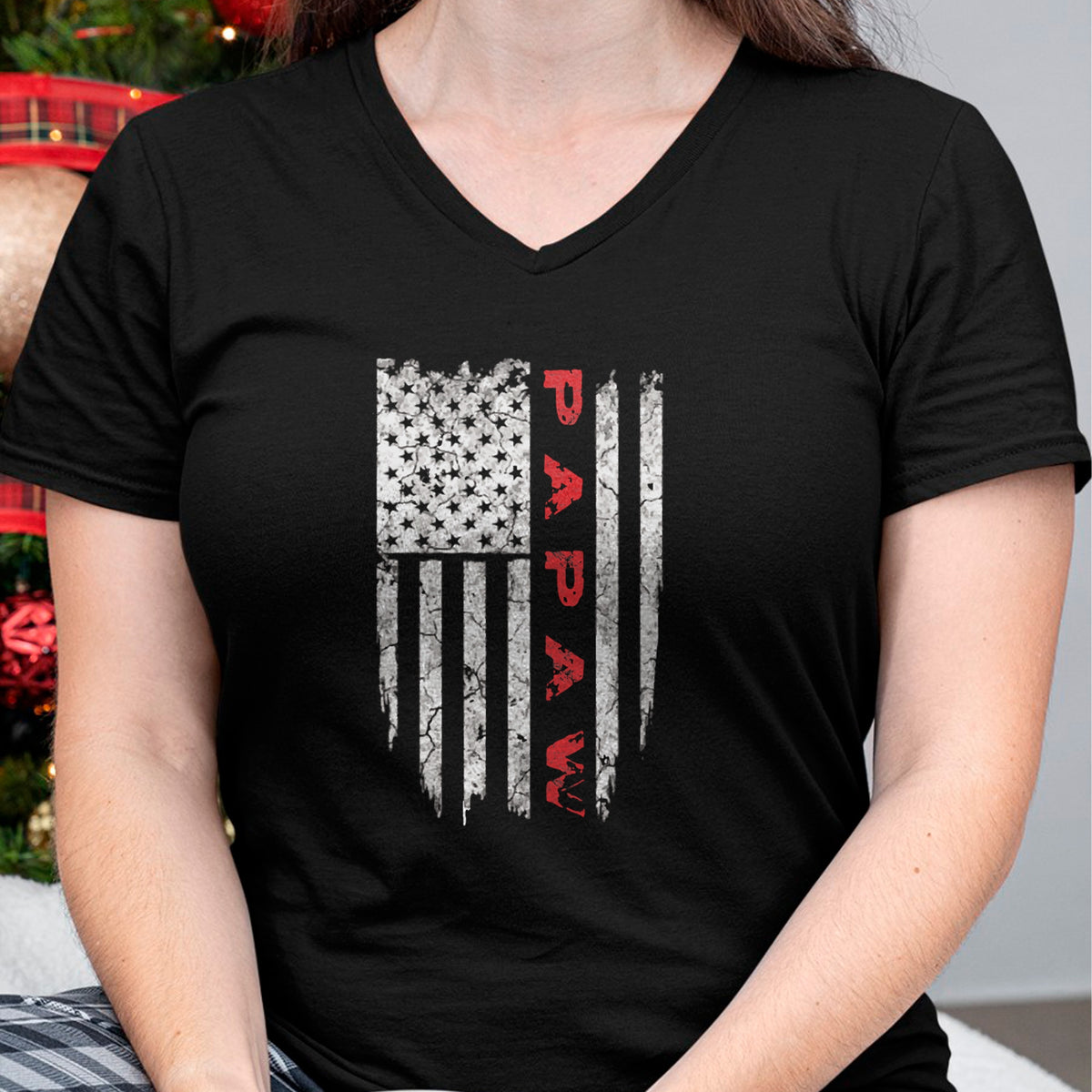 Best Grandpa Shirt, Proud Grandpa Unisex T-Shirt/Hoodie/Sweatshirt HLT00 - Papaw American Flag Grandpa Gifts Men T-Shirt