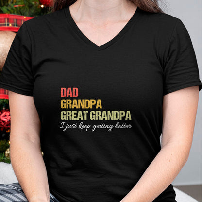 Best Grandpa Shirt, Proud Grandpa Unisex T-Shirt/Hoodie/Sweatshirt HLT00 - Fathers Day From Wife son kids Dad Grandpa Great Grandpa T-Shirt