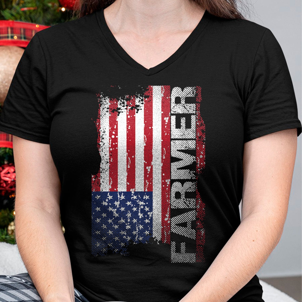 Best Farmer Life Shirt, Funny Farmer UnisexT-Shirt/Hoodie/Sweatshirt HLT00 - USA Flag Farmer T-Shirt, American Farmers Tee T-Shirt
