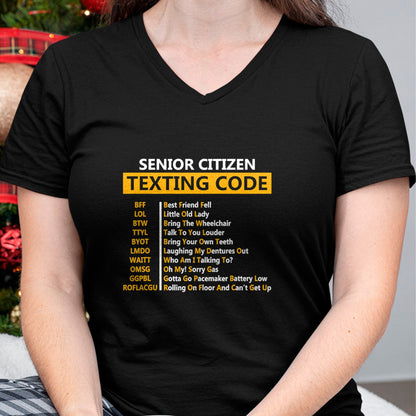 Best Grandpa Shirt, Proud Grandpa Unisex T-Shirt/Hoodie/Sweatshirt HLT00 - Funny Senior Citizen's Texting Code Design Gift for Grandpa T-Shirt