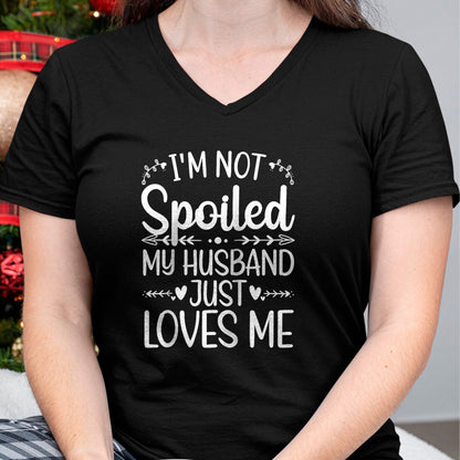Best Wife Shirt, Wife and Husband Unisex T-Shirt/Hoodie/Sweatshirt HLT00 - Gift for wife T shirt, spoiled wife   Funny Spoiled Wife Art For Women Girls Husband Spoiled Wife Ra (9)