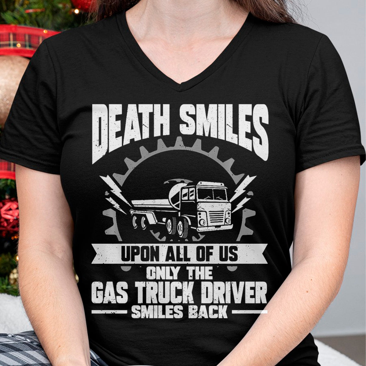 Best Truck Driver Life Shirt, Funny Trucker UnisexT-Shirt/Hoodie/Sweatshirt HLT00 - Gas Trucker Tanker Gas Truck Driver Fuel Truck Driver Premium Tri-blend T-Shirt
