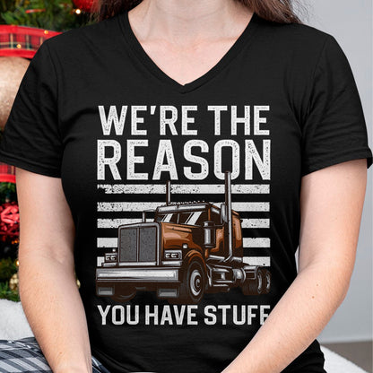 Best Truck Driver Life Shirt, Funny Trucker UnisexT-Shirt/Hoodie/Sweatshirt HLT00 - Funny Trucker Design For Men Women Semi Truck Driver Lover T-Shirt (2)