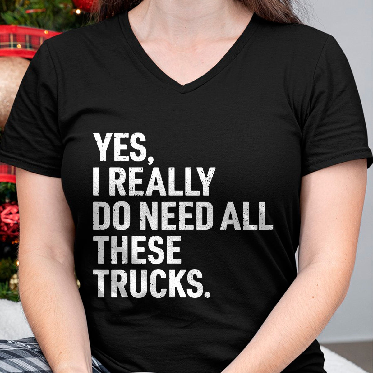 Best Truck Driver Life Shirt, Funny Trucker UnisexT-Shirt/Hoodie/Sweatshirt HLT00 - Yes I Really Do Need All These Trucks Funny Truck Driver T-Shirt