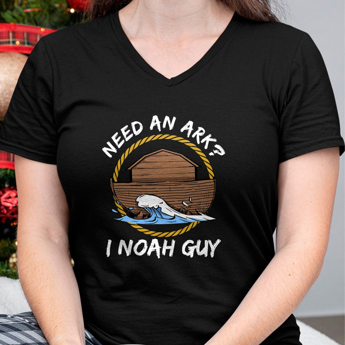 Best Wife Shirt, Wife and Husband Unisex T-Shirt/Hoodie/Sweatshirt HLT00 - Need An Ark Noah's The Guy Funny Saying gift T-Shirt