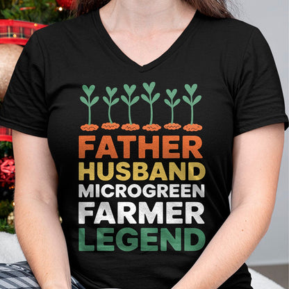 Best Farmer Life Shirt, Funny Farmer UnisexT-Shirt/Hoodie/Sweatshirt HLT00 - Father Husband Farmer Dad Plant Gardening Microgreens T-Shirt