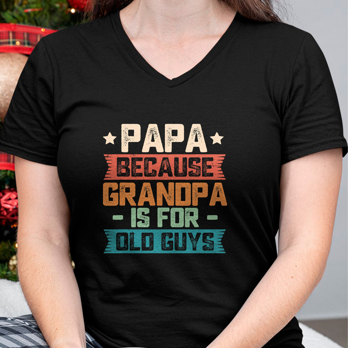 Best Grandpa Shirt, Proud Grandpa Unisex T-Shirt/Hoodie/Sweatshirt HLT00 - Papa Because Grandpa is For Old Guys Vintage Funny Dad Gift T-Shirt