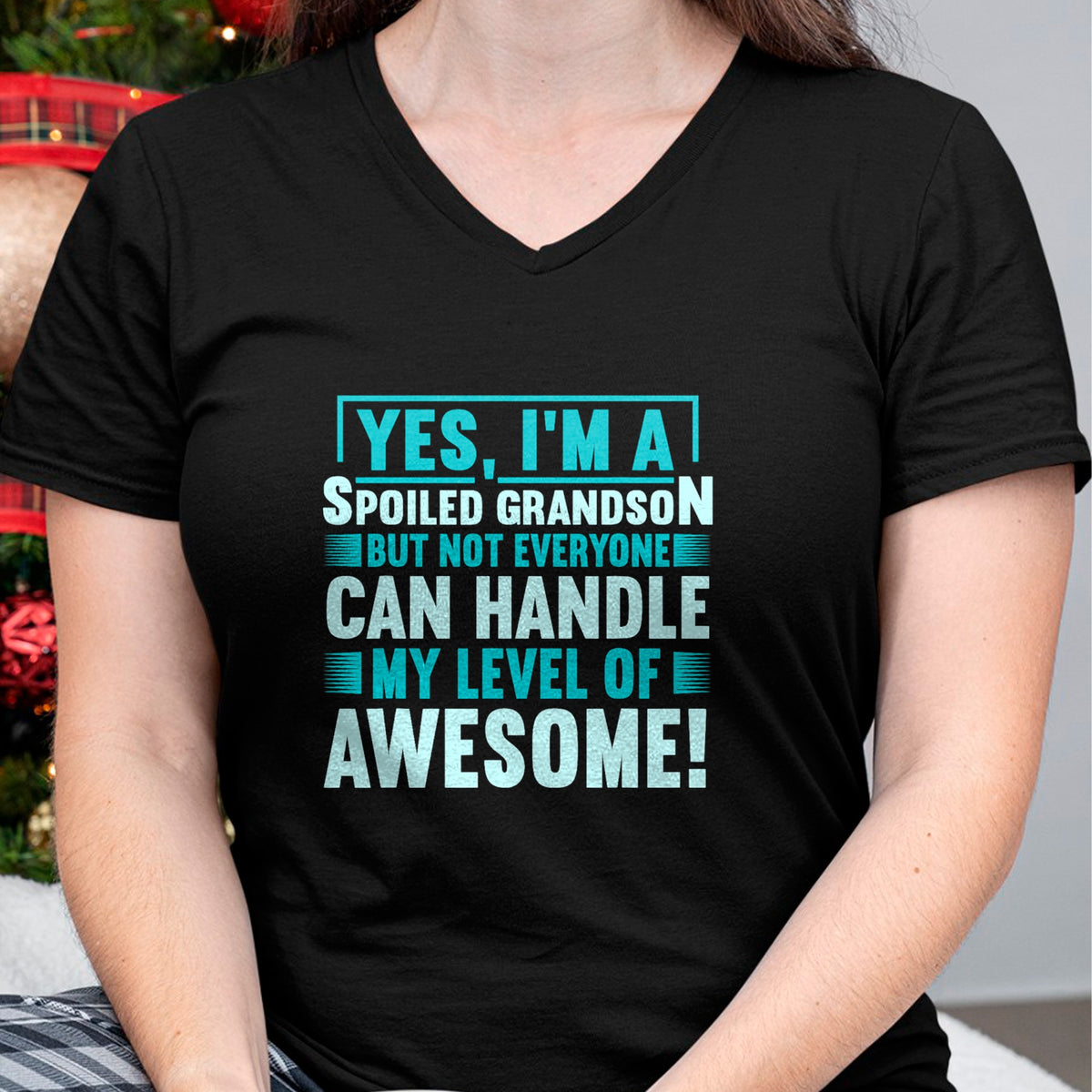 Best Grandpa Shirt, Proud Grandpa Unisex T-Shirt/Hoodie/Sweatshirt HLT00 - Grandma Spoiled Grandson Grandparents T-Shirt