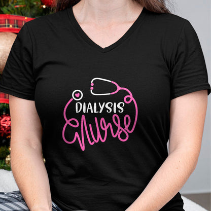 Funny Nurse Shirt, Nurse Unisex T-Shirt/Hoodie/Sweatshirt HLT00 - Dialysis Nurse Funny nephrology nursing Department Nurse T-Shirt