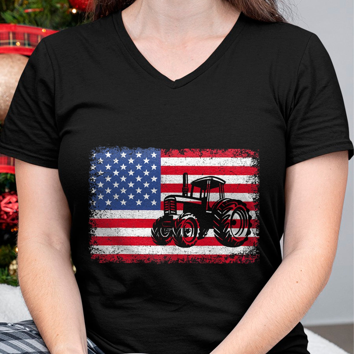 Best Farmer Life Shirt, Funny Farmer UnisexT-Shirt/Hoodie/Sweatshirt HLT00 - Farm Tractors USA Flag Patriotic Farming Gift Men Women Boys T-Shirt