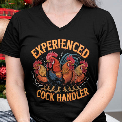 Best Farmer Life Shirt, Funny Farmer UnisexT-Shirt/Hoodie/Sweatshirt HLT00 - Experienced Graphic Funny Animals Tee Cock Handler T-Shirt