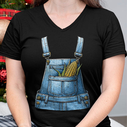 Best Farmer Life Shirt, Funny Farmer UnisexT-Shirt/Hoodie/Sweatshirt HLT00 - Halloween Overalls Corn Farm Costume Farmer Men Women Kids T-Shirt, Men, Black, Large