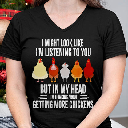 Best Farmer Life Shirt, Funny Farmer UnisexT-Shirt/Hoodie/Sweatshirt HLT00 - Funny Chicken Farmer Design Women Men Getting a lot Chickens T-Shirt Small